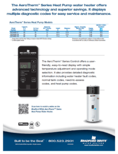 AeroTherm™ Series Heat Pump Water Heater